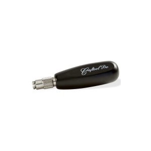 Maner PRO din lemn si otel inoxidabil pentru sula | Craftool® Tandy Leather SUA - Img 3