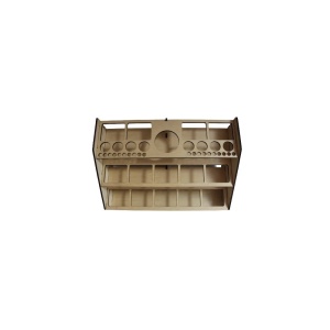 Organizator scule de pielarie din placaj de cedru – 43 compartimente (32.3 x 20.7 cm) - Img 6