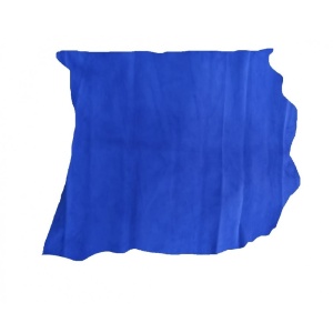 Piele Camoscio Albastru Indigo pentru Proiecte Mici (cod CAM 12)