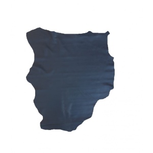 Piele Nappa Gri Inchis Lucios pentru Proiecte Mici - Piele Naturala (cod NAP 16)