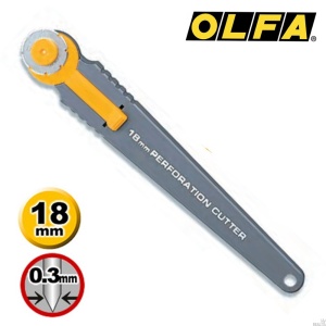PRC-2 Cutter rotativ, taiere perforata cu lama 18 mm,Olfa - Img 2