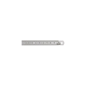 Rigla inox gradata 100 x 13 mm pentru masurare si trasare - Img 3
