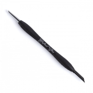 Scula de modelaj piele cu doua capete Craftool Pro, undercut mic / mare - Tandy Leather 8039-12 - Img 3
