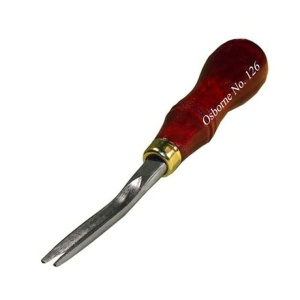 Scula pentru tesire fina margini piele C.S. Osborne No. 126 – Otel Forjat