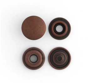 Set 100 bucati capse, diverse finisaje LINE 24 (8mm) Tandy Leather - Img 3
