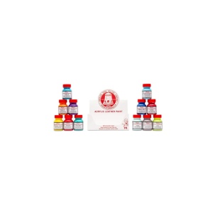Set 12 vopsele acrilice Angelus Editia de Colectie – Pentru adidasi si piele naturala - Img 2