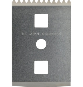 Set 2 lame inox razuitor cu zimti 36mm, NT Cutter