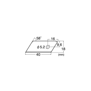SET 6 LAME SCURTE CUTTER NESEGMENTATE DE TIP L DE 18MM NT Cutter - Img 4