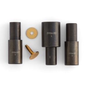 Set matrite pentru nituri cu piulita pentru presa manuala, pentru nituri decorative - Tandy Leather 3984-00 - Img 7