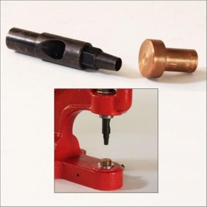 Set utilizare preducele cu presa de nituit - Tandy Leather - Img 2