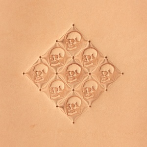 Stanta Craftool craniu cu raze (Rays Skull) - Tandy Leather 6381-00 - imagine 3
