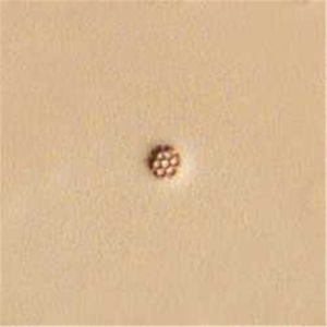 Stanta de embosare piele Craftool A102 (background grounder rotund) - Tandy Leather 6102-01 - Img 2