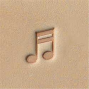 Stanta de embosare piele Craftool E572 (muzical nota dublu) - Tandy Leather 66572-00 - Img 2