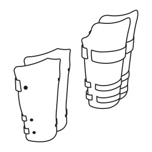 Tipar hartie aparatori de antebrat (Arm Bracers) - Tandy Leather 56445-00