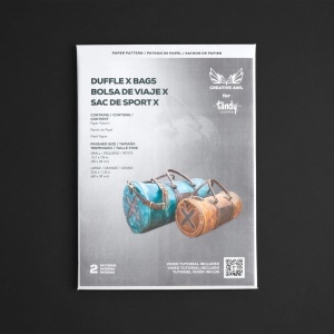 Tipar hartie Creative Awl geanta duffle X (X Duffle Bag) - Tandy Leather 56704-00