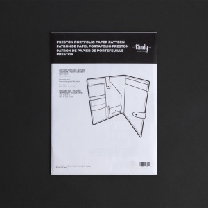 Tipar hartie mapa Preston (portofoliu documente) (Preston Portfolio) - Tandy Leather 56402-00 - Img 3