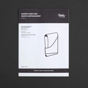 Tipar hartie port-card Ramsey (Ramsey Card Case) - Tandy Leather 56412-00 - Img 2