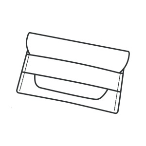 Tipar hartie portofel Aspen (Aspen Wallet) - Tandy Leather 56434-00