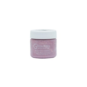 Vopsea acrilica Angelus sclipitoare (Glitter) pentru piele, 29.5 ml - Img 3