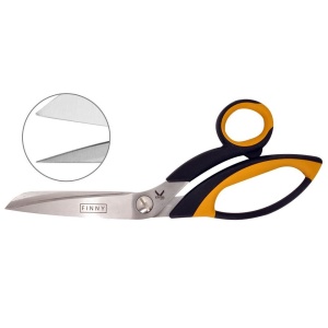 7445 Foarfeca Havy Duty pentru kevlar / fibra de carbon / compozite, dreapta cu ambele falci serate, Kretzer - Img 2