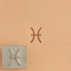 Cap de stanta de embosare 3D Craftool, model zodiac pesti (Pisces) - Tandy Leather 8464-12