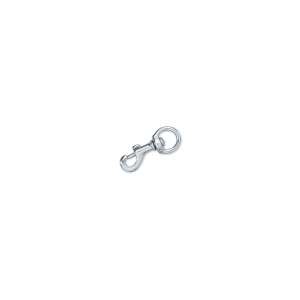 Carabina cu ochi rotativ (Swivel Eye Bolt Snap) din alama masiva pentru curele de 19 mm - Tandy Leather - Img 3