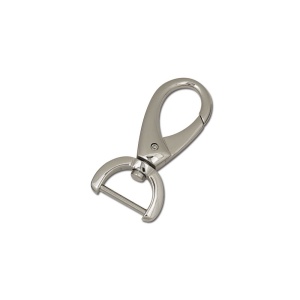 Carabina rotativa cu arc si arcada plata, nichelata, 19 mm si 25 mm - Tandy Leather - Img 3