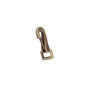 Carabina tip Chap Snap pentru curele 13 mm si 19 mm, finisaje antichizate si gunmetal - Tandy Leather