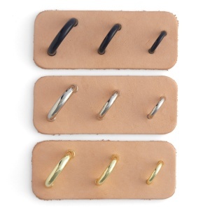 Inel arcuit cu suruburi (Arch Bridge Loop), 11, 15 si 19 mm - Tandy Leather - imagine 3