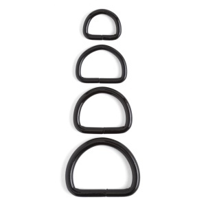 Inele D sudate, set 6 buc, 7 finisaje - Tandy Leather