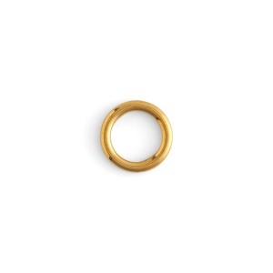 Inele O turnate, alama masiva sau negru lucios, 10-51 mm - Tandy Leather - imagine 5