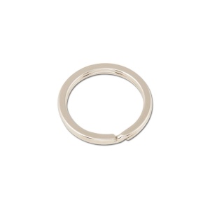 Inele plate pentru chei 32 mm, fara nichel, set 10 buc - Tandy Leather 1172-02 - Img 4