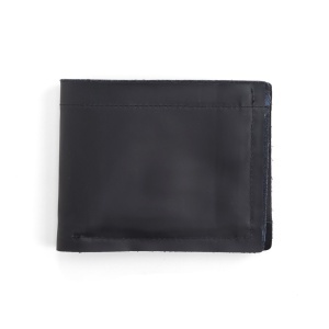 Interior de portofel pentru carduri din piele de vitel neagra Tandy Leather, 9 buzunare, cu sablon - imagine 4