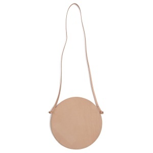 Kit geanta crossbody rotunda din piele vegetala Tandy Leather, diametru 28 cm - imagine 4