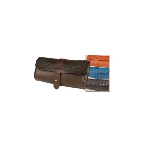 Kit geanta de scule pentru bicicleta din piele vegetala Tandy Leather, 11 x 21,5 cm - Img 10