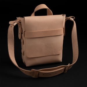 Kit geanta postas Paxton din piele vegetala Tandy Leather, 30 x 25 x 7,6 cm - imagine 5