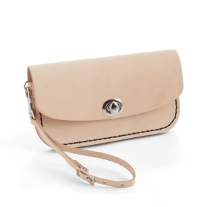 Kit plic Isabella din piele vegetala Tandy Leather, cu bareta de mana