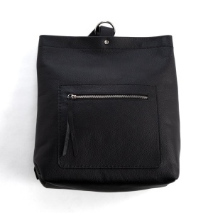 Kit rucsac Brooklyn din piele neagra Tandy Leather, 34 x 32 x 14 cm - imagine 4