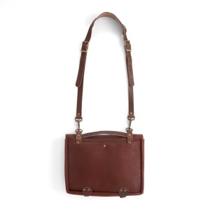 Kit servieta Bison din piele maro Tandy Leather, 42 x 33 cm - imagine 4