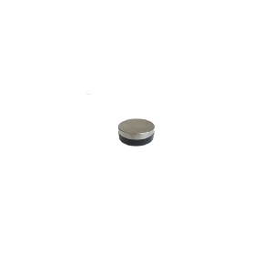 Nicovala rotunda din otel inoxidabil pentru pielarie | 75 x 27 mm cu baza din cauciuc (530 g) - Img 2