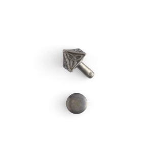 Nituri decorative piramida celtica, fara nichel, set 6 buc - Tandy Leather - imagine 4