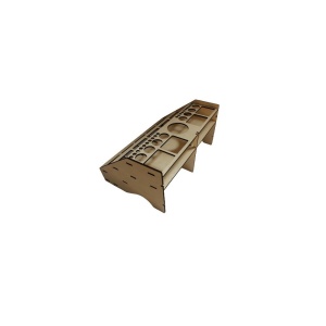 Organizator scule de pielarie din placaj de cedru – 43 compartimente (32.3 x 20.7 cm) - Img 10