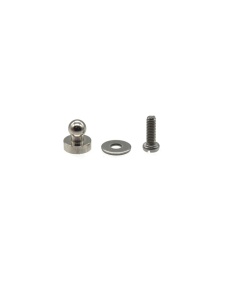 Parte inferioara cu surub M2,5 x 8 mm pentru sisteme fixare LOXX, diverse finisaje - Img 2