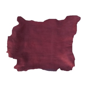 Piele Stretch Visiniu pentru Proiecte Mici - Piele Naturala Elastica (cod STR 4) - Img 2