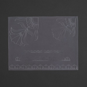 Sablon reutilizabil Craftaid, model Art Deco 1 (Art Deco 1) pentru modelaj piele - Tandy Leather 76647-00 - Img 2