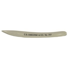 Scula de modelaj si sculptura din os pentru pielarie C.S. Osborne | Made in USA (15-20 cm) - Img 3