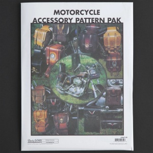 Set tipare pentru accesorii de motocicleta (Motorcycle Accessory Pattern Pack) - Tandy Leather 62667-00