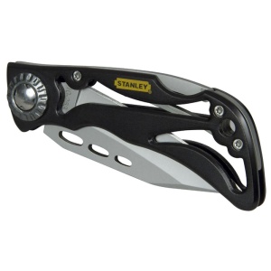 Stanley 0-10-253, Cutit Skeleton, lama tratata cu titan, buton pentru deschidere rapida, 173mm - Img 3