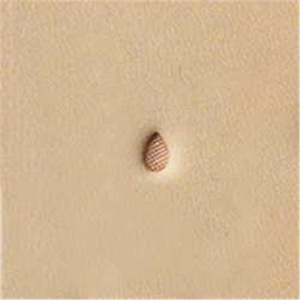 Stanta de embosare piele Craftool P236 (pear shader cu patratele) - Tandy Leather 6236-00 - Img 2