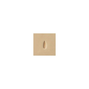 Stanta de embosare piele Craftool P368 (teardrop shader cu linii) - Tandy Leather 6368-00 - Img 3
